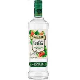 Smirnoff Zero Sugar Infusions Watermelon & Mint 12/75cl