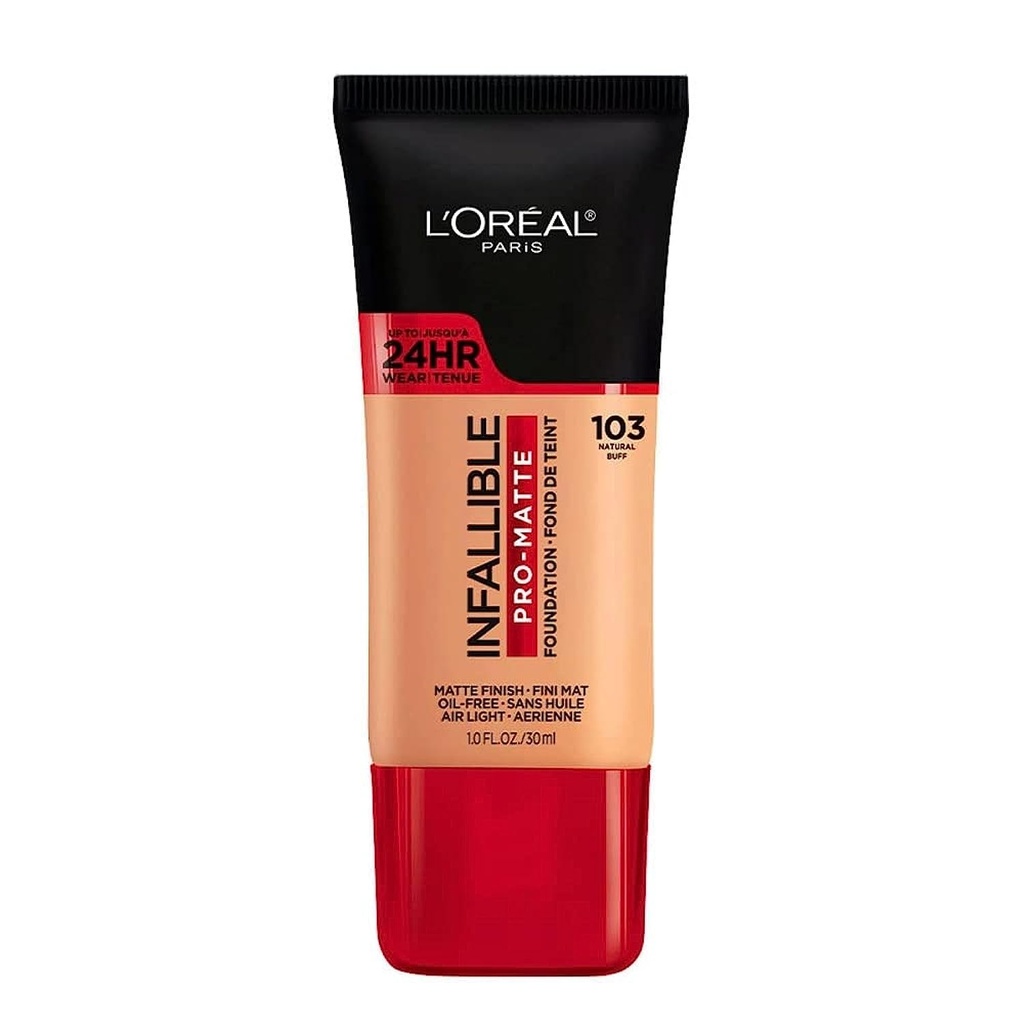 Infallible Pro-Matte Foundation Natural Buff #103