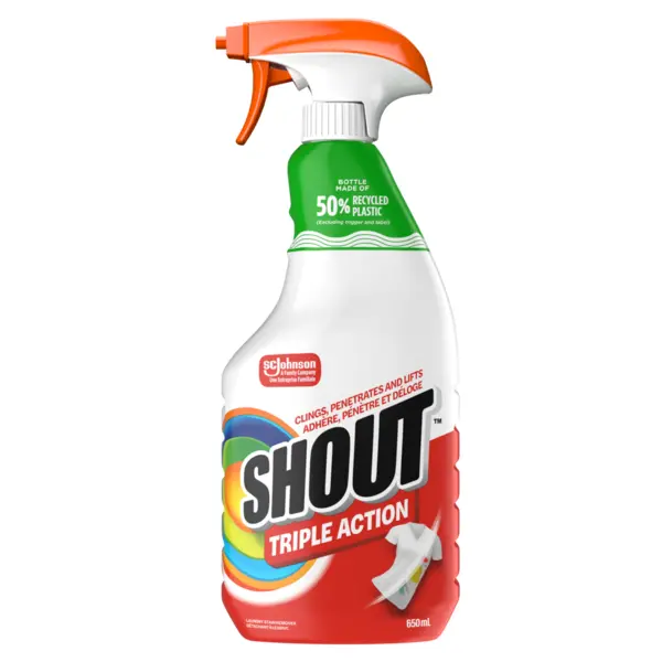 Shout Laundry Stain Remover Trigger 8/22oz