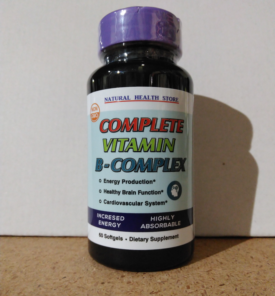 Natural Health Store Complete Vitamin B-Complex 1/60 Soft Gels