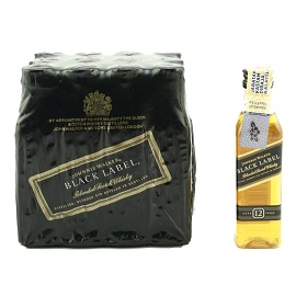 Johnnie Walker Black 12Yr PET Bottles 16X12Pk/5Cl 
