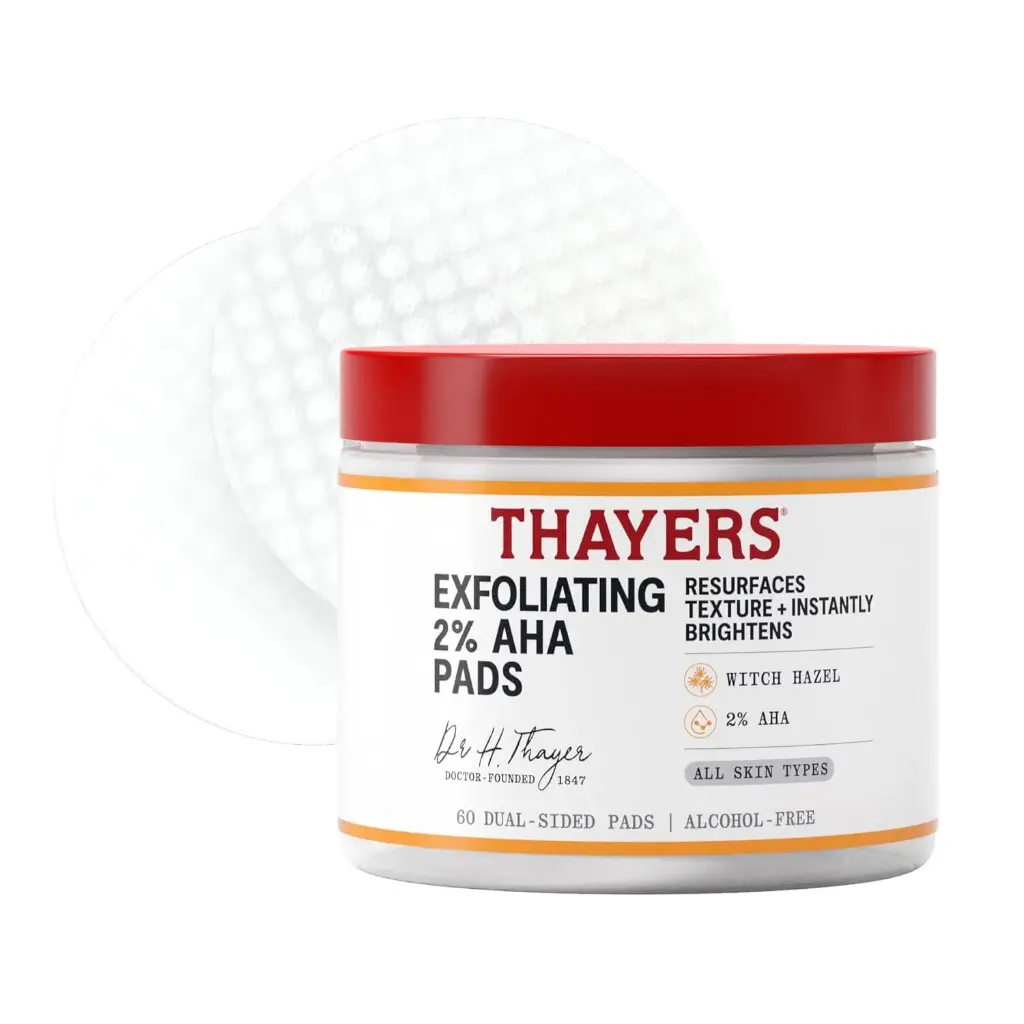Thayers AHA Pads 60ct