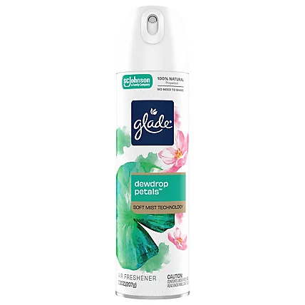 Glade Aerosol Dewdrop Petals 6/7.3oz   
