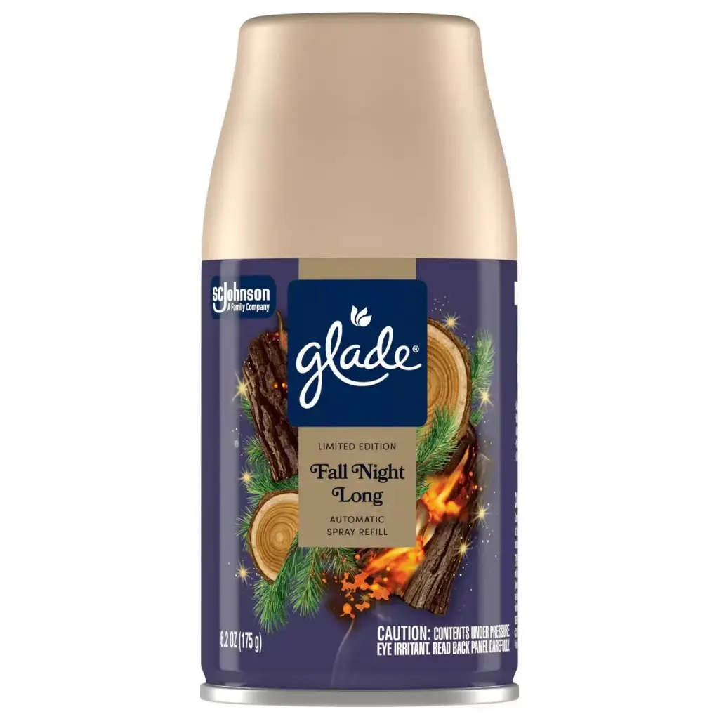 Glade Auto Spray Fall Night Long Refill 4/6.2oz    