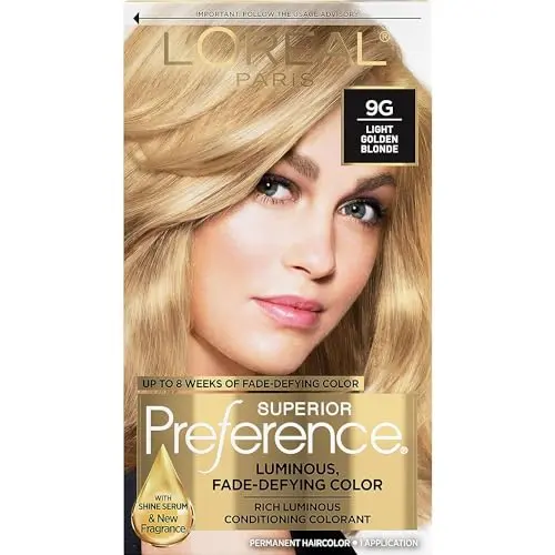 [2200-LO-25326] Preference Light Golden Blonde #9G