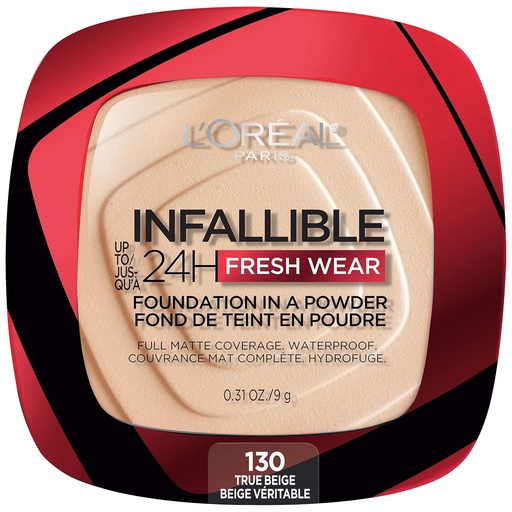 [2200-LO-62776] Infallible Fresh Wear Powder True Beige #130