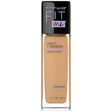 [2200-MY-55335] Fitme Dewy+Smooth Foundation - Soft Tan #228