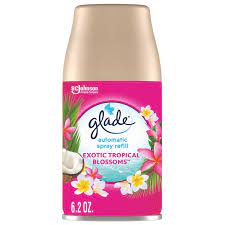 [1900-SJ-01795] Glade Auto Spray Exotic Tropical Blossoms 6/6.2oz