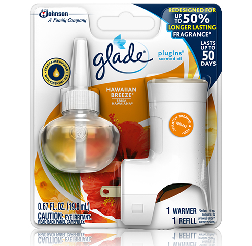 [1900-SJ-00383] Glade PISO Hawaiian Breeze Warmer + Refill 5/0.67oz