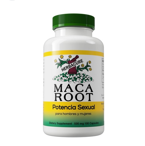 [2400-NW-00739] Maca Root 500mg (100 Capsules)