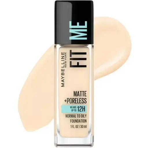 [2200-MY-43341] Fitme Matte+Poreless Foundation - Porcelain #110