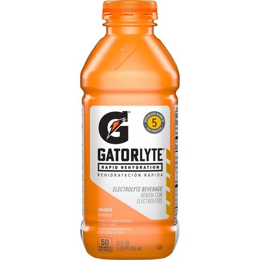[1200-GA-47902] Gatorade Gatorlyte Orange 12/20oz