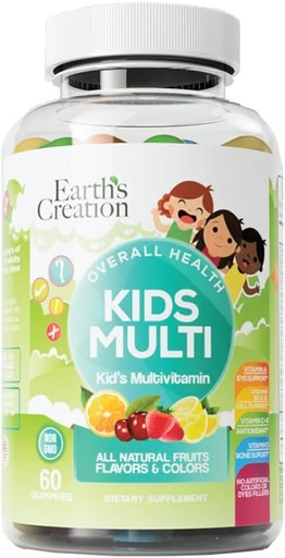 [2400-NW-05167] Earth's Creation Kids Multi (60 Gummies)