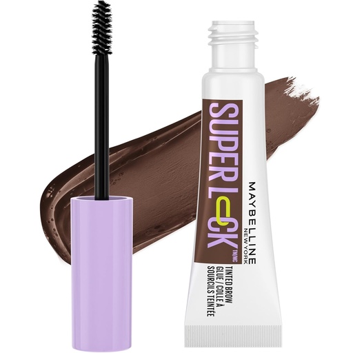 [2200-MY-09789] Maybelline Superlock Browgel - Deep Brown