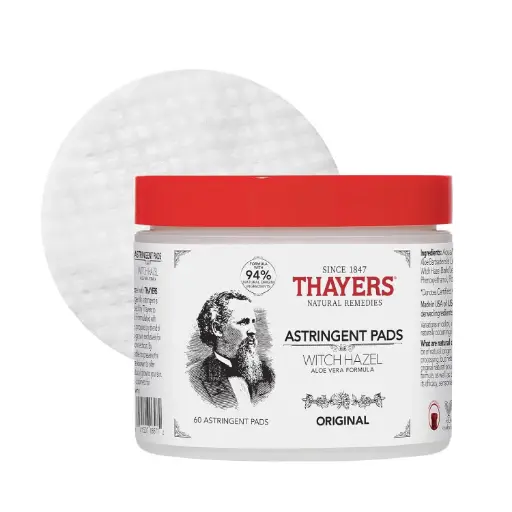 [2200-TH-06577] Thayers Astringent Pads Original 60ct